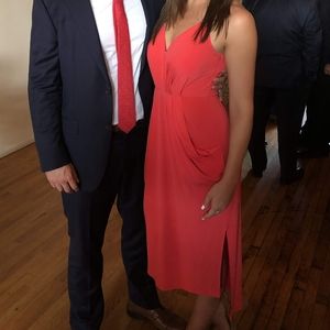 BCBGeneration Sleeveless Midi Dress